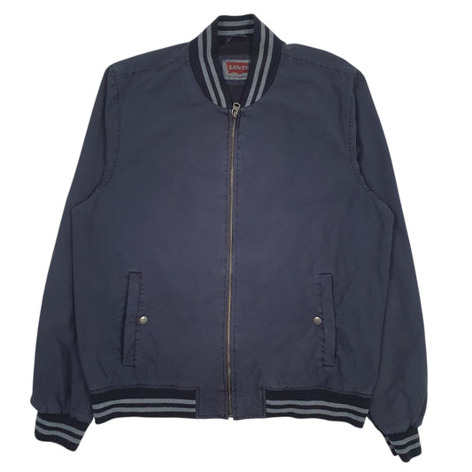 Mens Navy Levis Harrington Crewneck Coat
