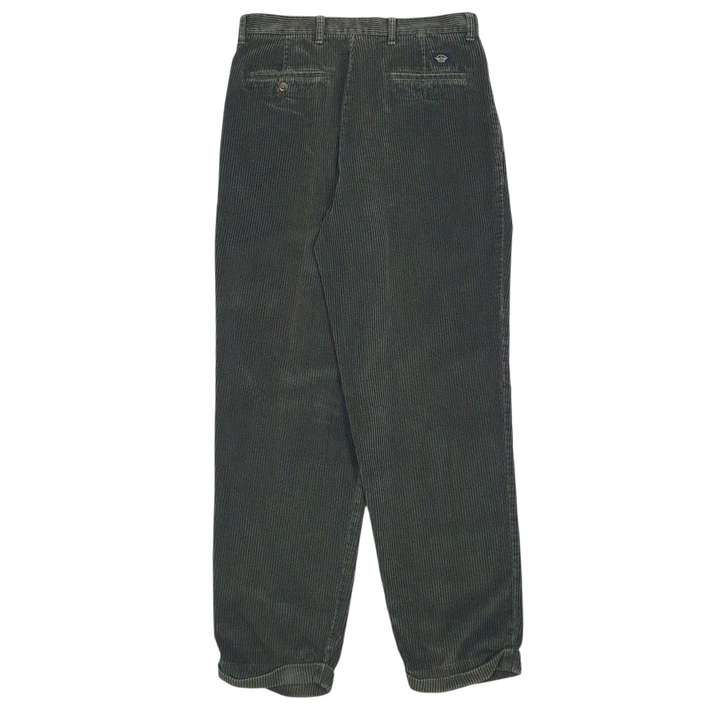 Mens Green Dockers   Trousers