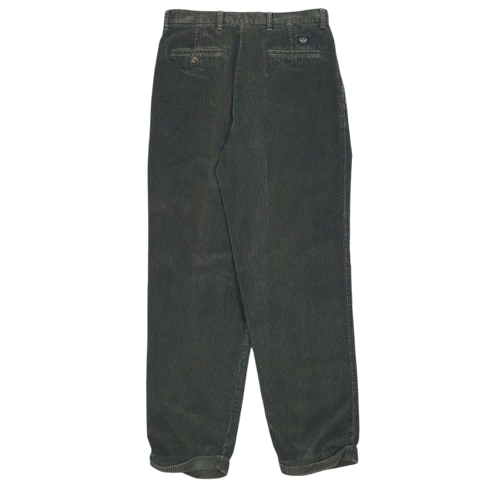 Mens Green Dockers   Trousers