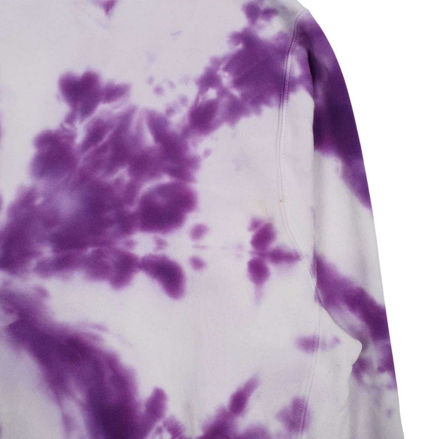 Mens Purple Nike Huskies Basketball Tie Dye Hoodie Jumper
