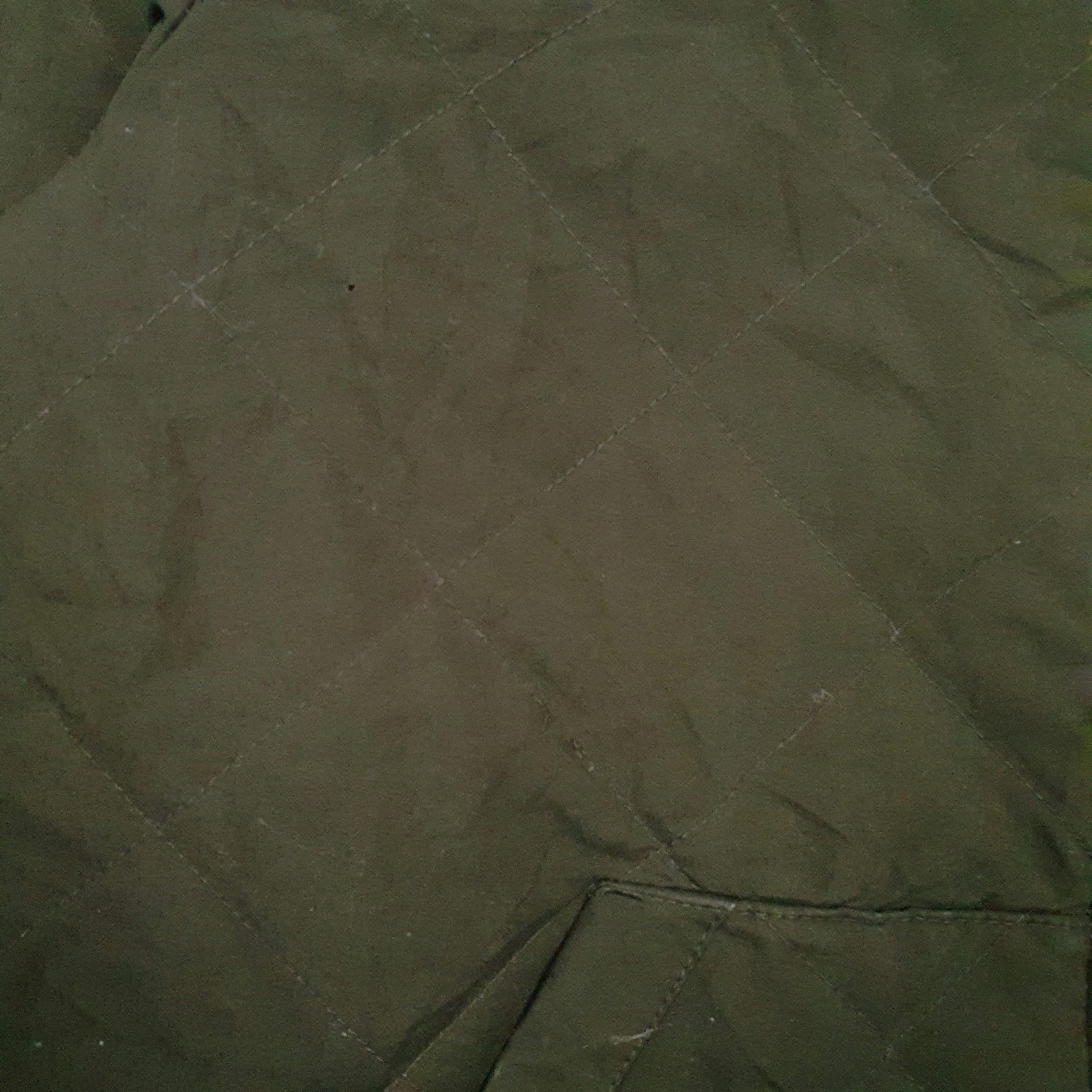 Mens Green Levis Padded  Coat