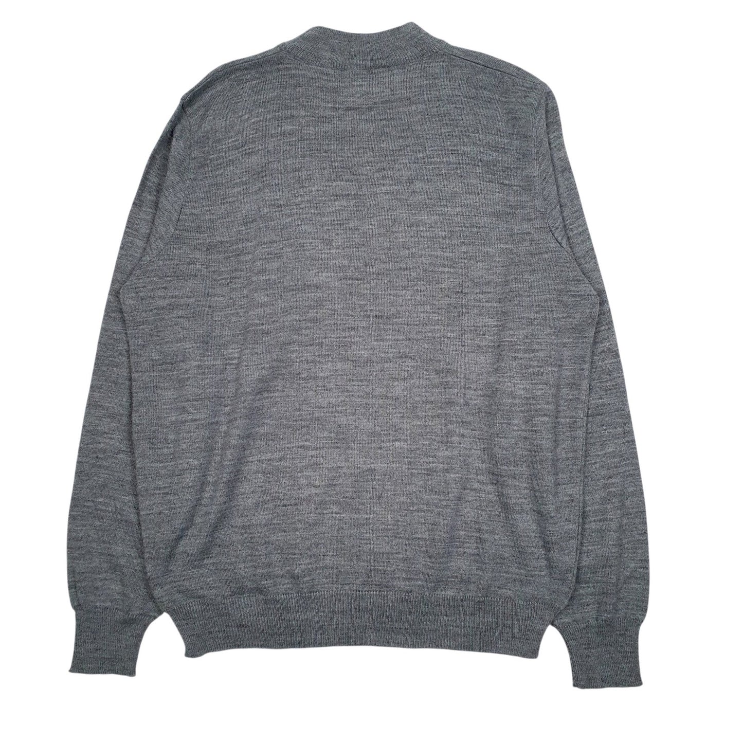 Mens Grey Lanerossi  Crewneck Jumper