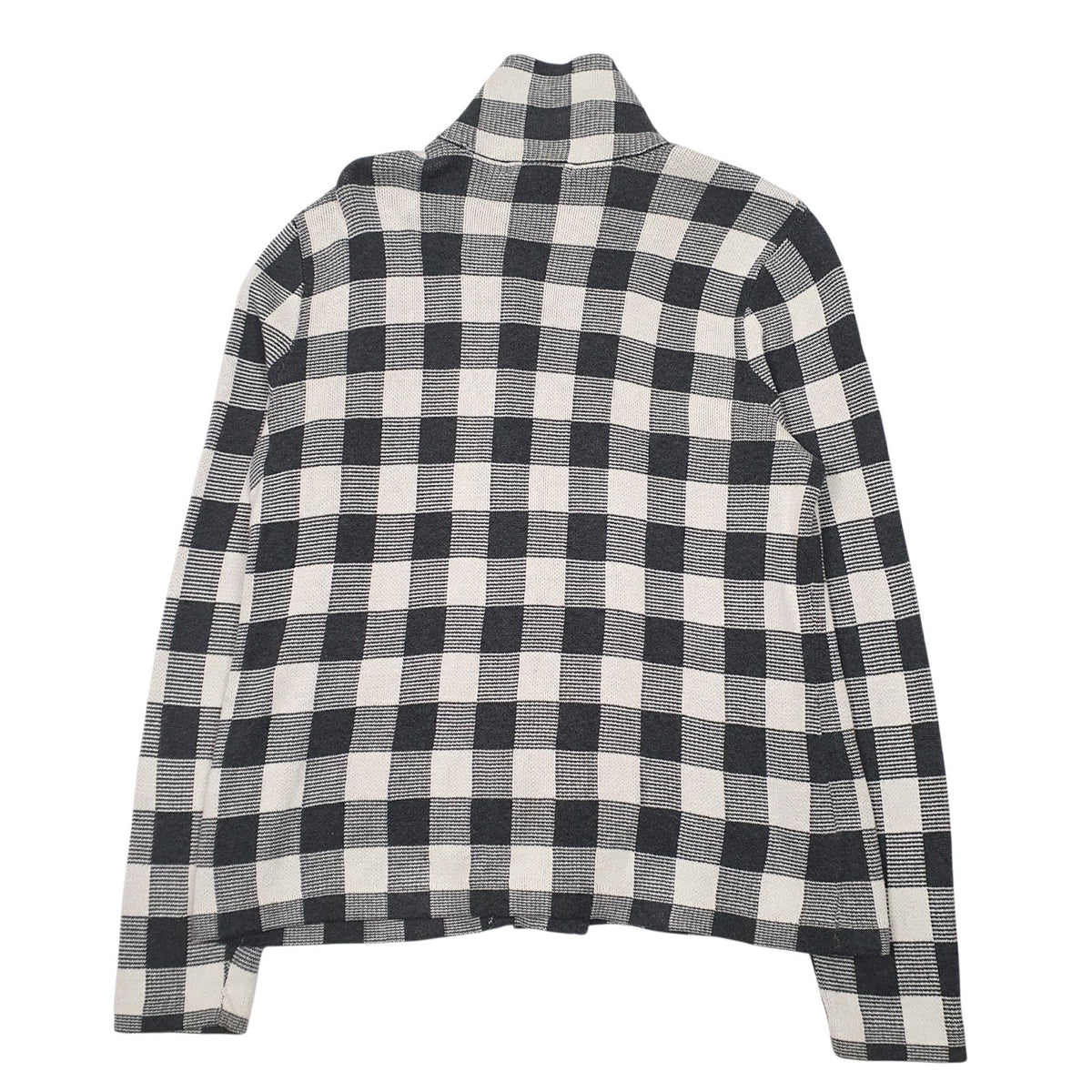 Womens Grey Chaps  Full Zip Jumper