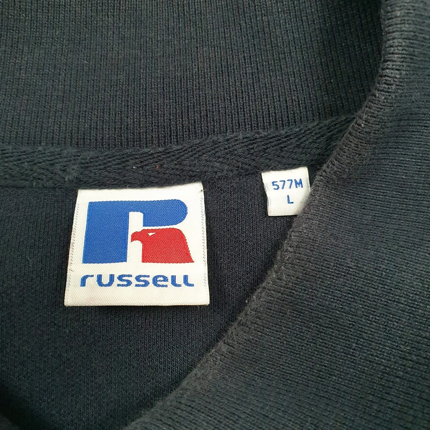 Mens Navy Russell Athletic   Polo Shirt