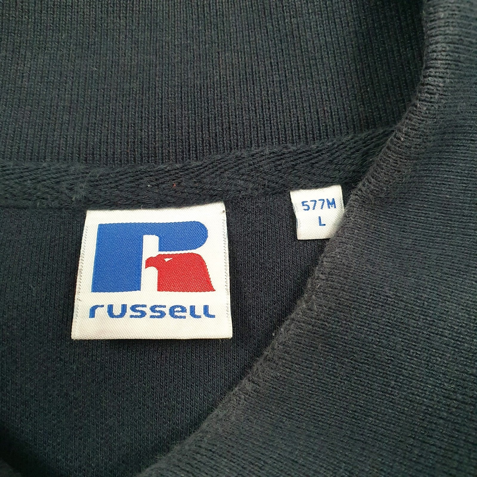 Mens Navy Russell Athletic   Polo Shirt