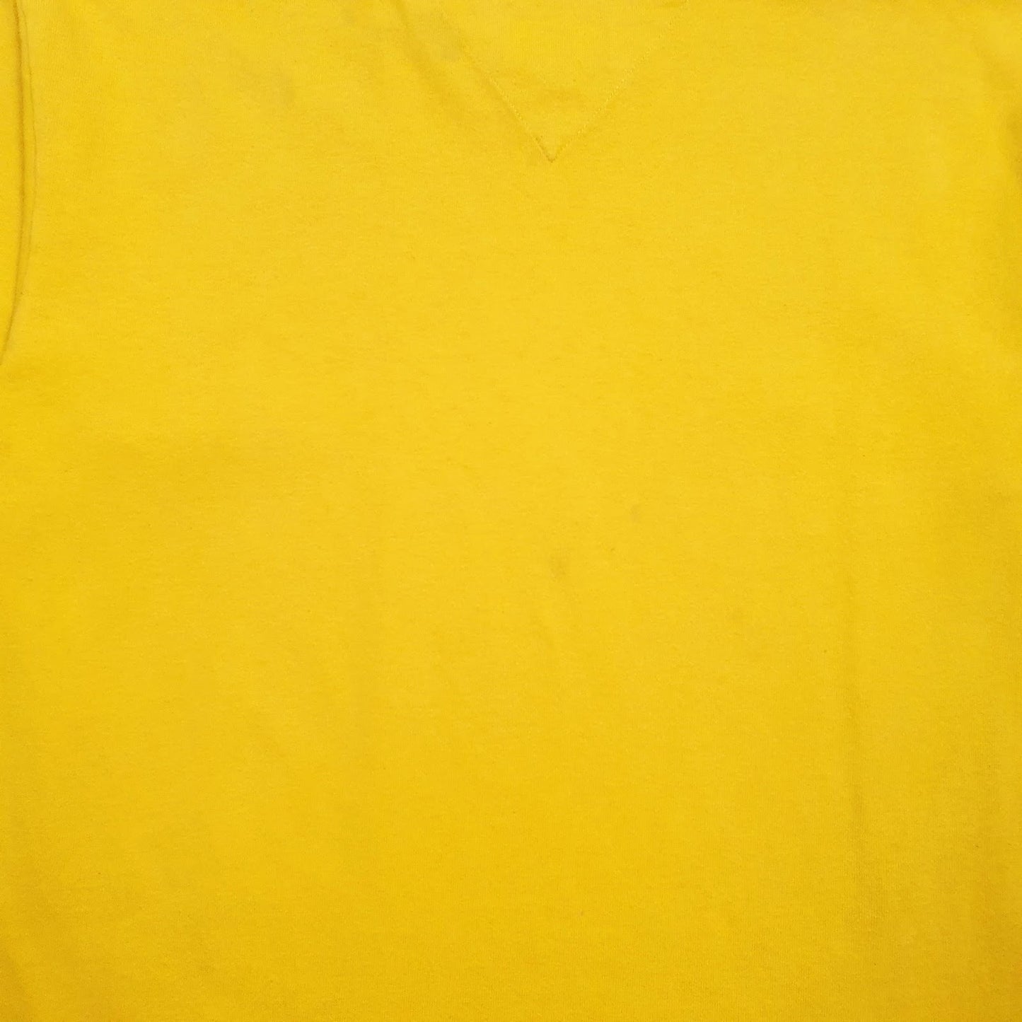 Mens Yellow Tommy Hilfiger Spellout  T Shirt