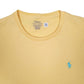 Mens Yellow Polo Ralph Lauren Slim Fit  T Shirt
