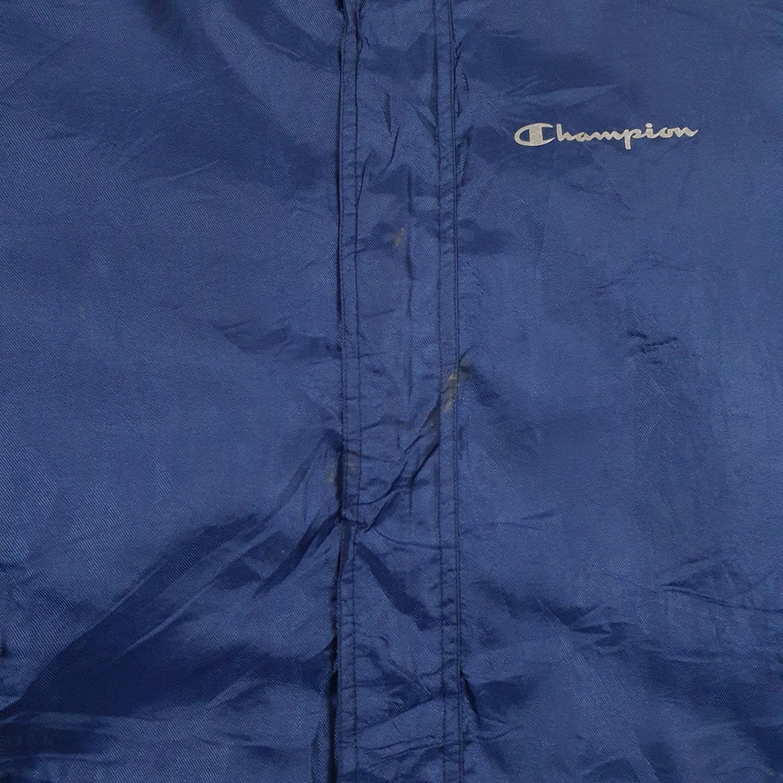 Mens Blue Champion Vintage  Coat