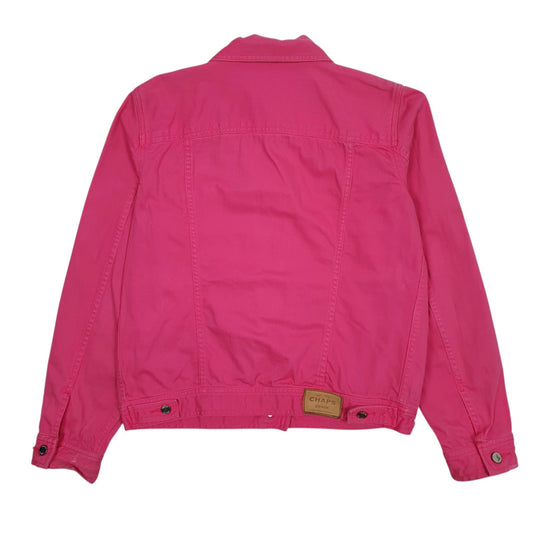 Womens Pink Chaps Type 3 Trucker  Coat