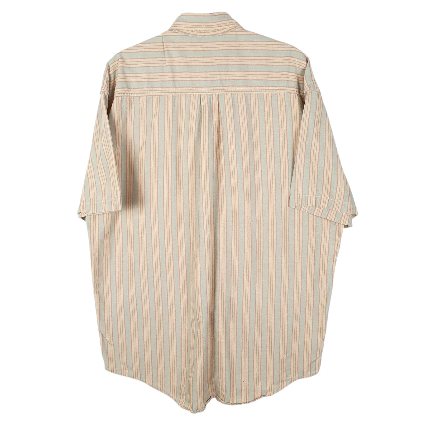Mens Yellow L.L.Bean Vintage 90s  Shirt