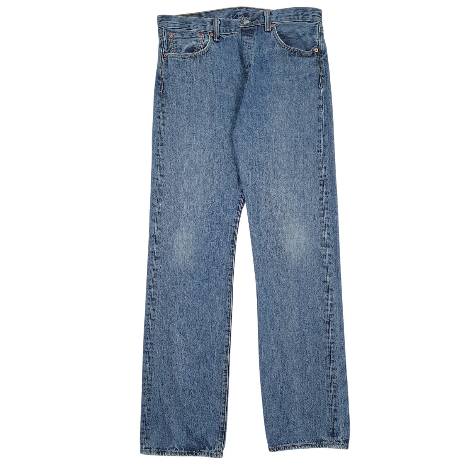 Mens Blue Levis  501 JeansW33 L34