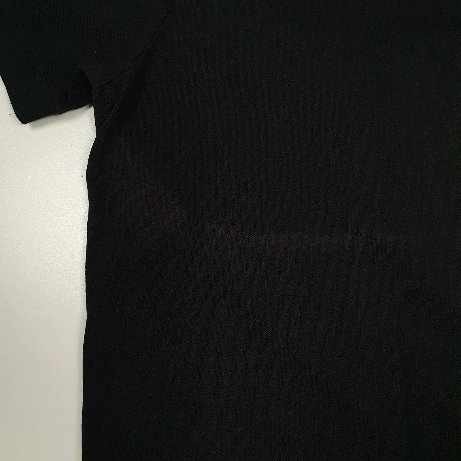 Mens Black Kappa   Polo Shirt