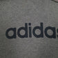 Mens Grey Adidas  Hoodie Jumper