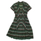 Womens Green Unbranded  Short Sleeve Dress