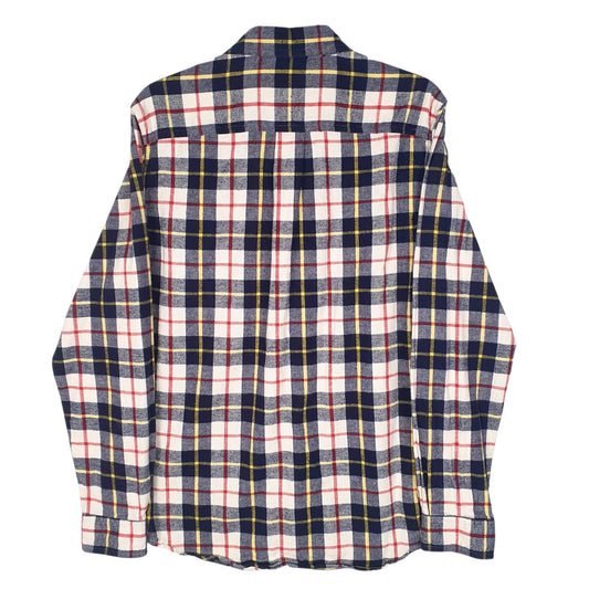 Mens Grey L.L.Bean Flannel  Shirt