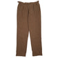 Mens Brown Polo Ralph Lauren Vintage 90s Made In USA Pleated Formal Trousers