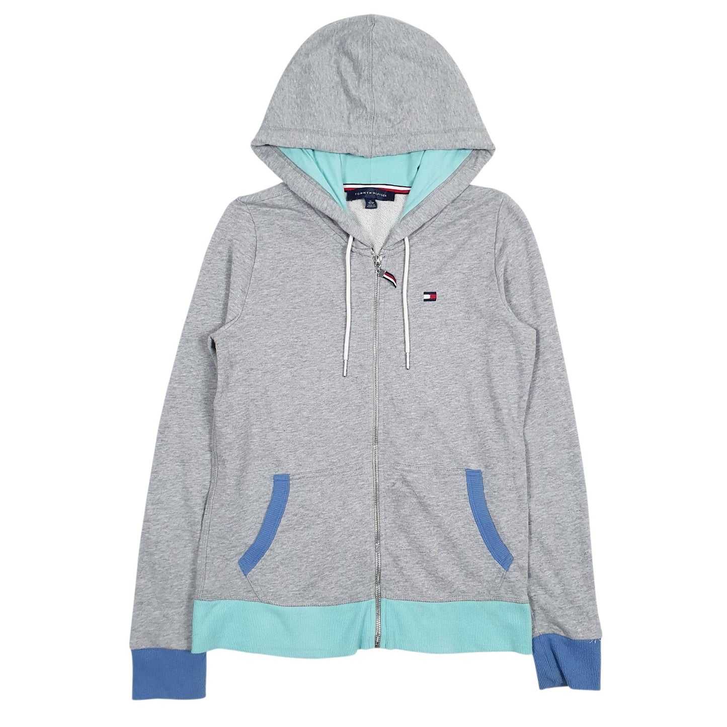 Mens Grey Tommy Hilfiger  Full Zip Jumper