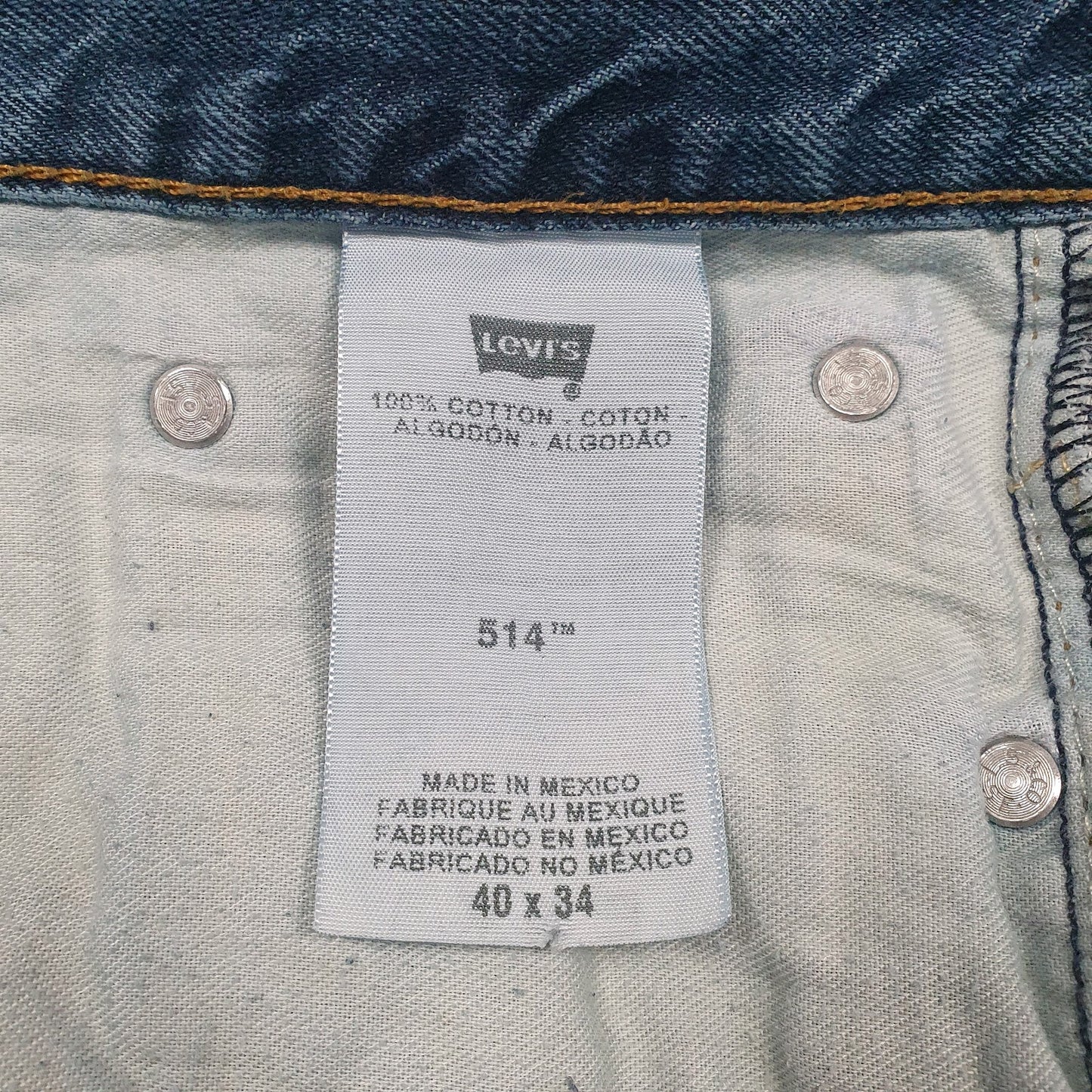 Mens Blue Levis   Jeans