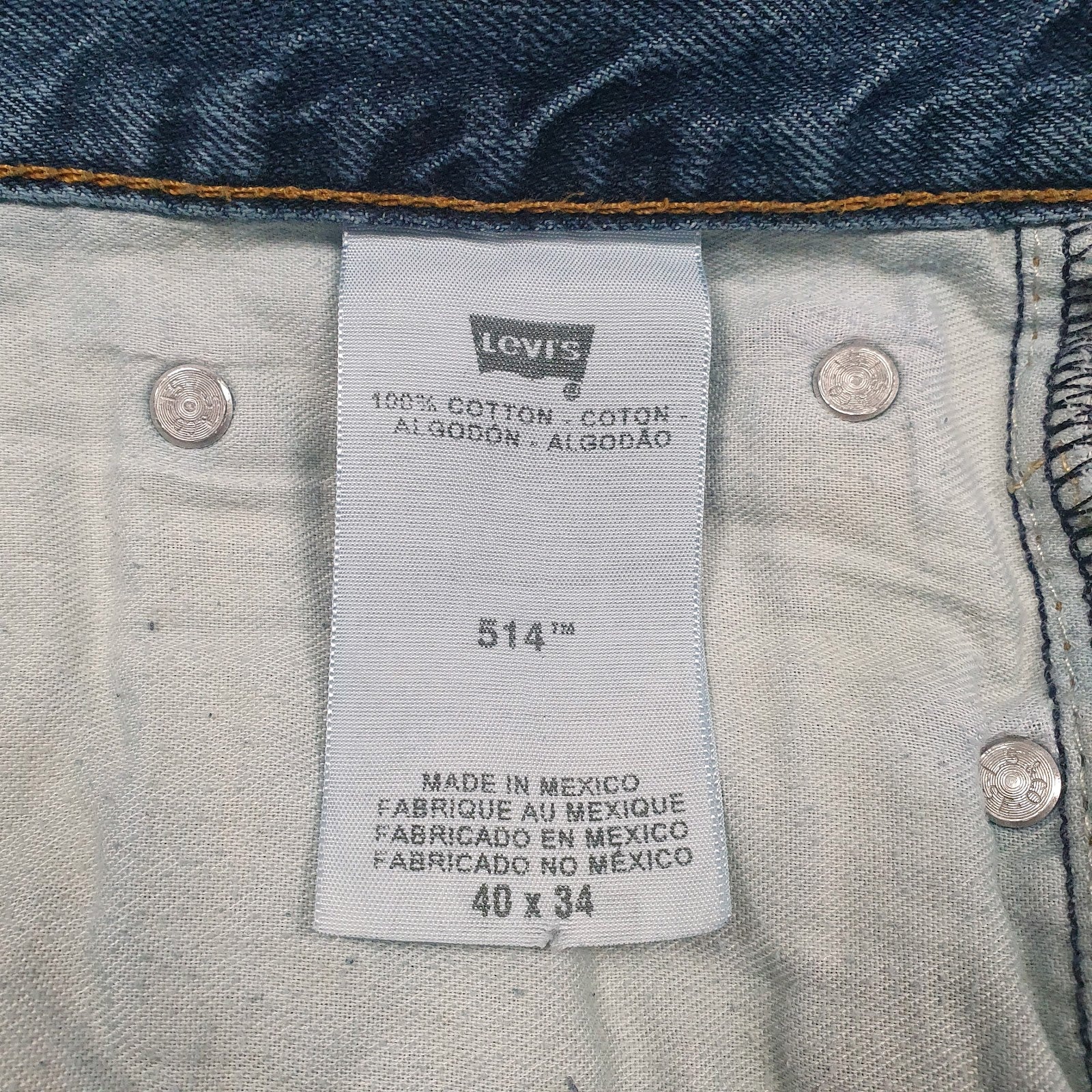 Mens Blue Levis   Jeans