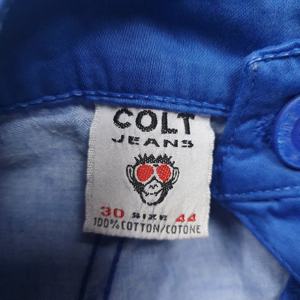 Womens Blue Colt Jeans Vintage  Trousers