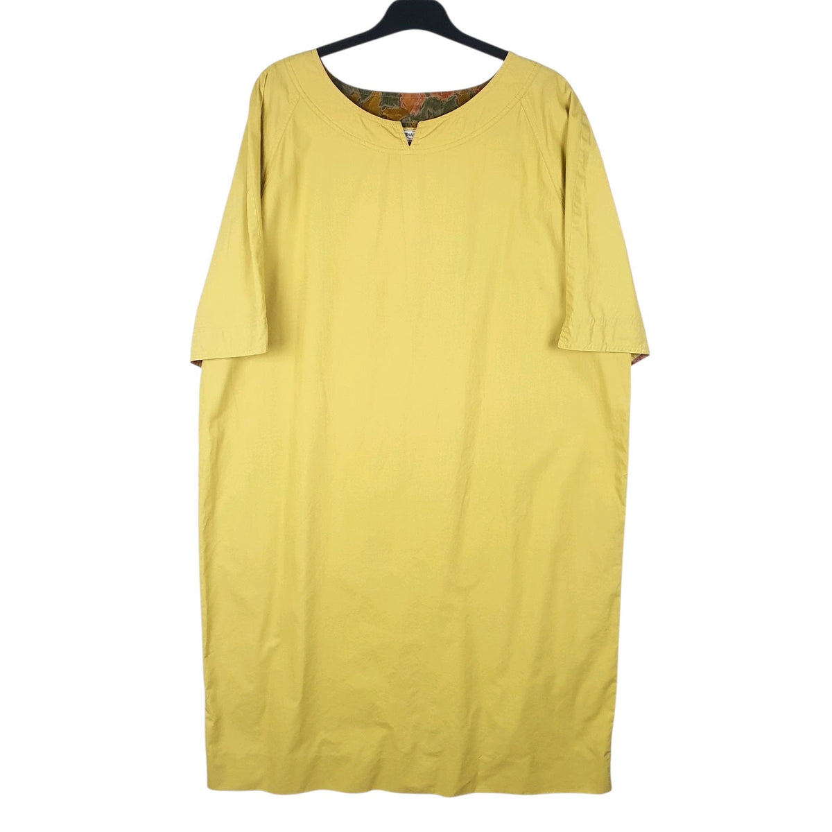 Womens Yellow Marina Rinaldi  Short Sleeve Dress