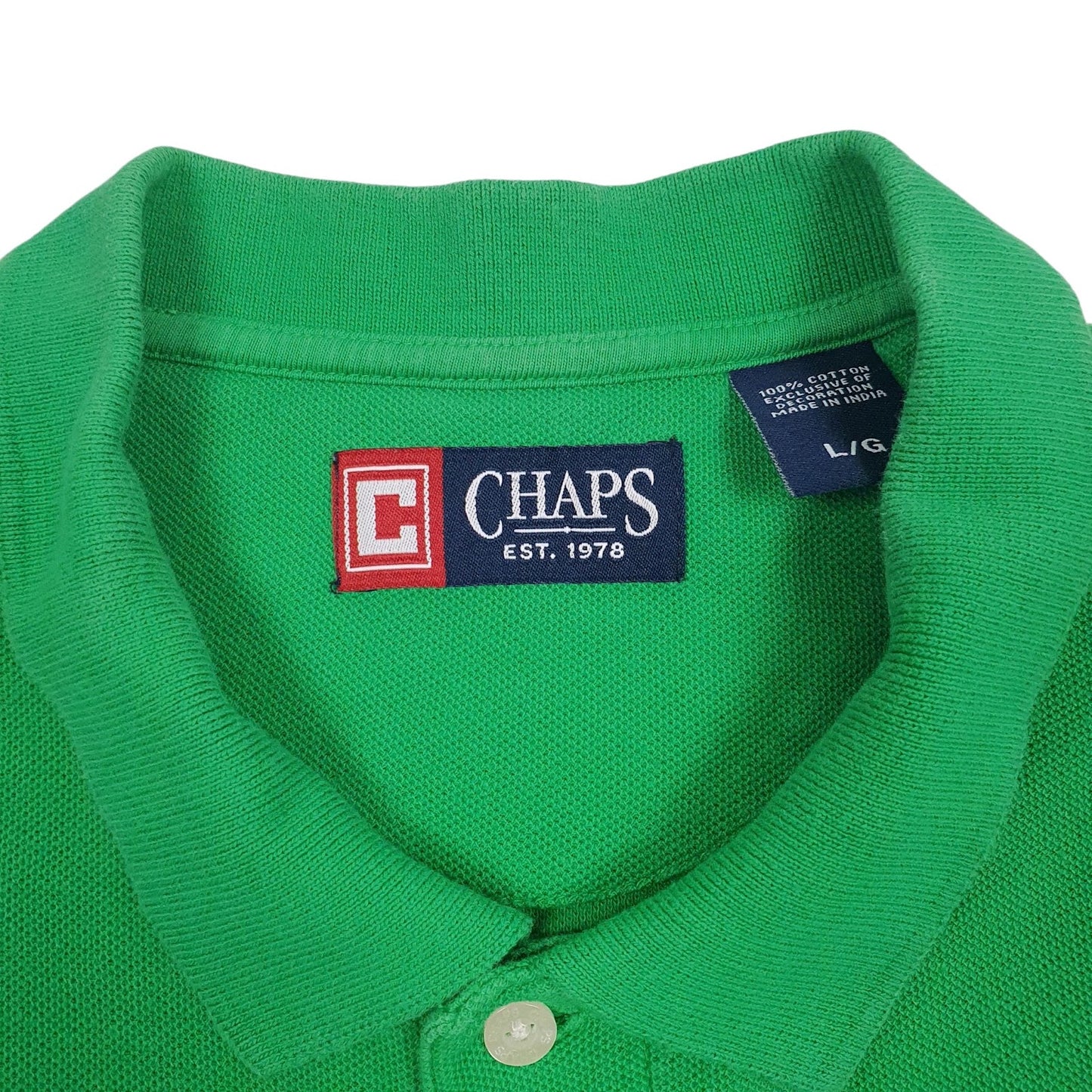 Mens Green Chaps   Polo Shirt