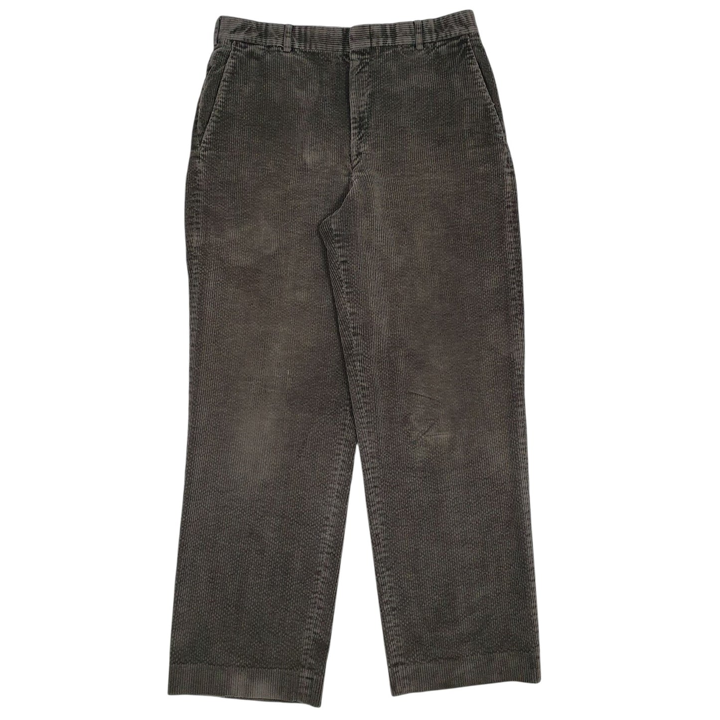 Mens Grey L.L. Bean  Corduroy Trousers