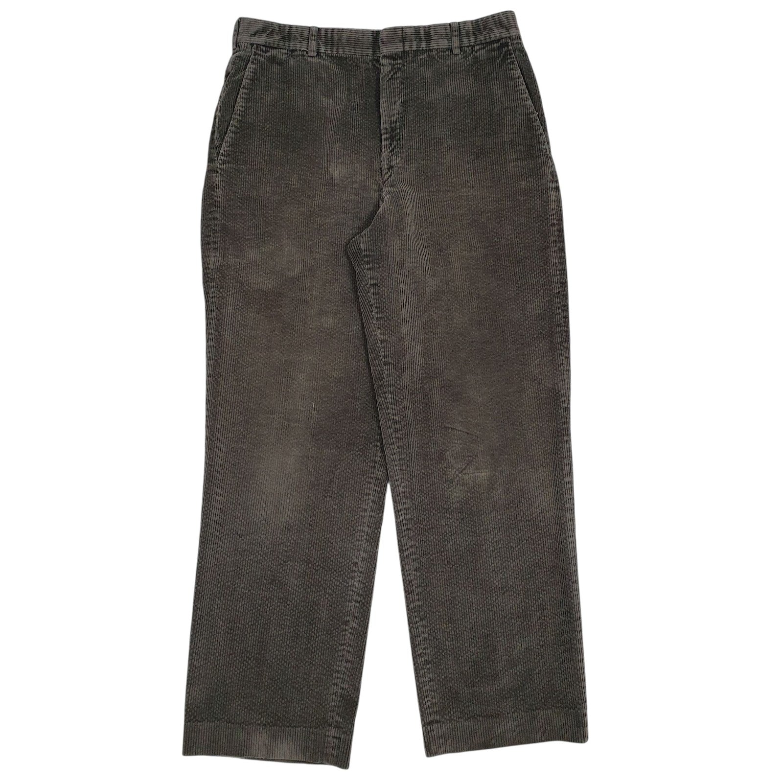 Mens Grey L.L. Bean  Corduroy Trousers