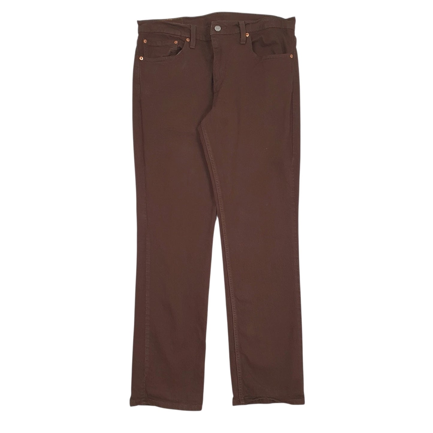 Mens Brown Levis  511 JeansW34 L30