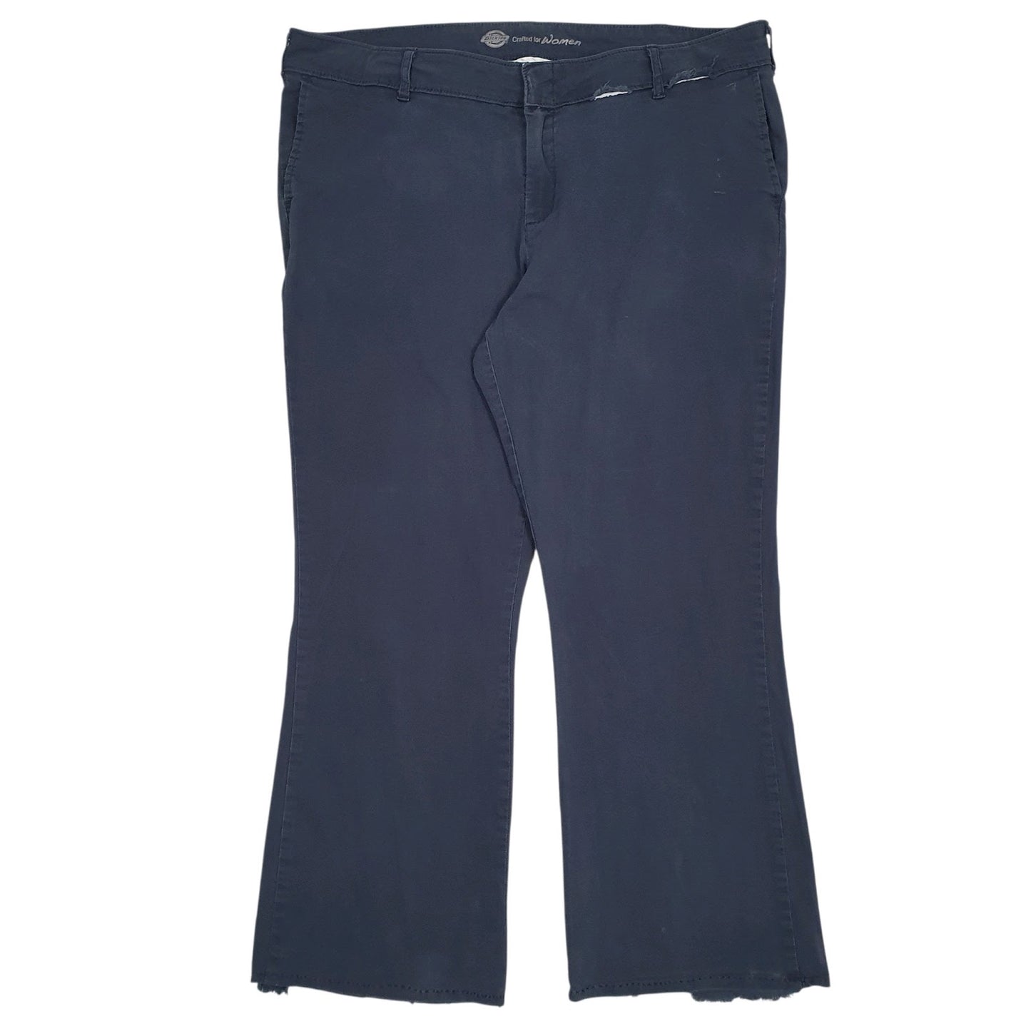 Womens Blue Dickies Workwear Chino Trousers