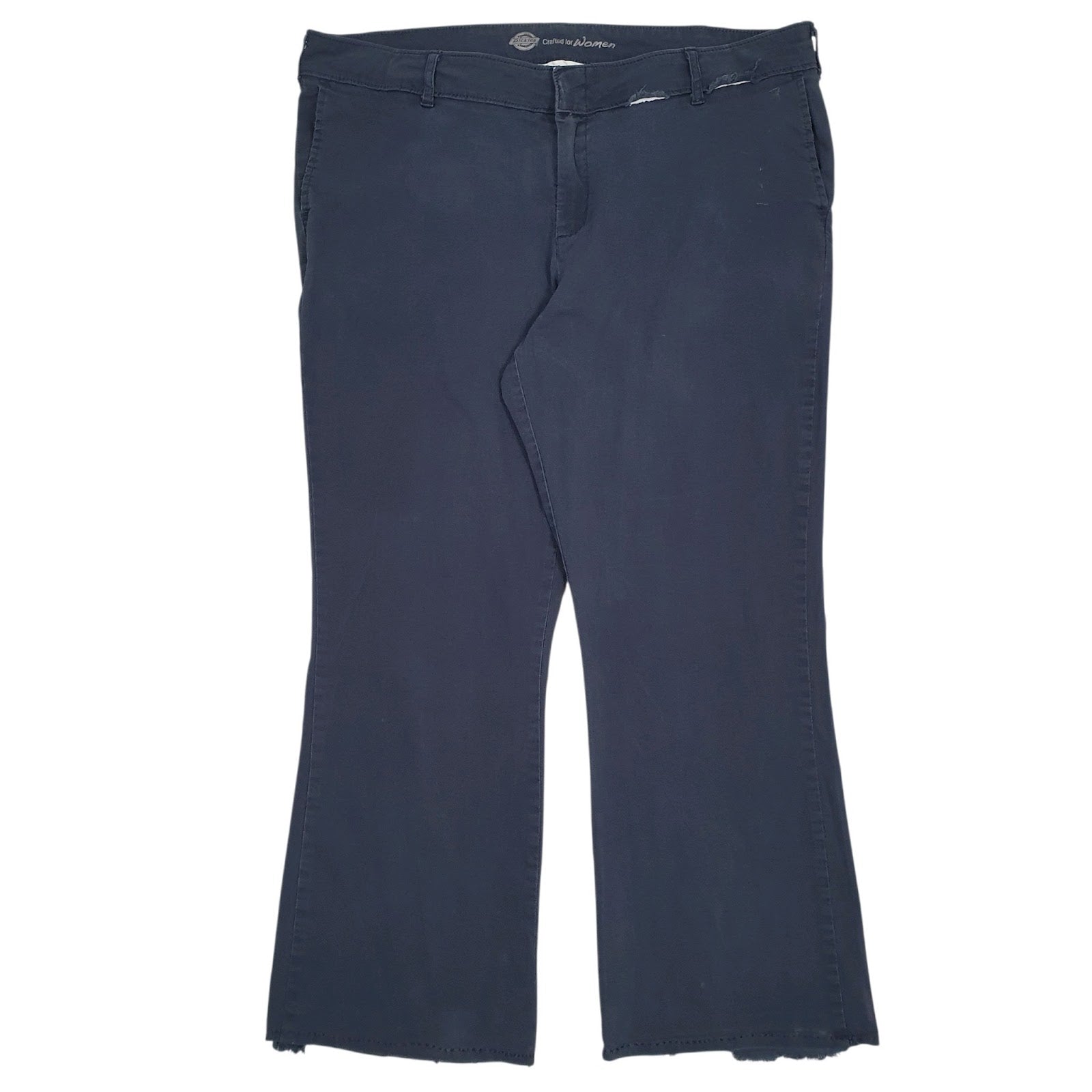 Womens Blue Dickies Workwear Chino Trousers