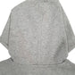 Mens Grey Champion Spellout Hoodie Jumper