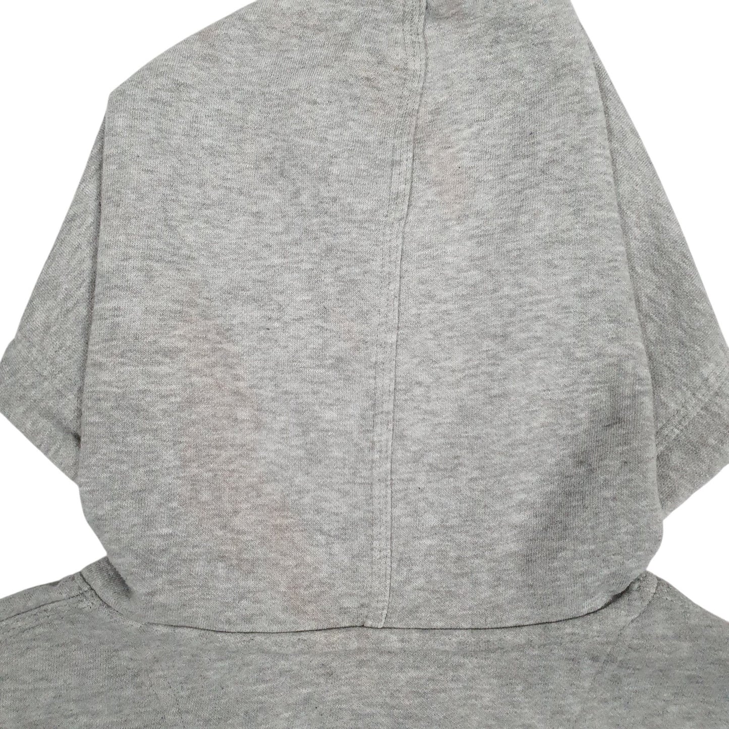 Mens Grey Champion Spellout Hoodie Jumper