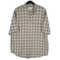 Mens Brown Eddie Bauer Linen Mixture Short Sleeve Shirt