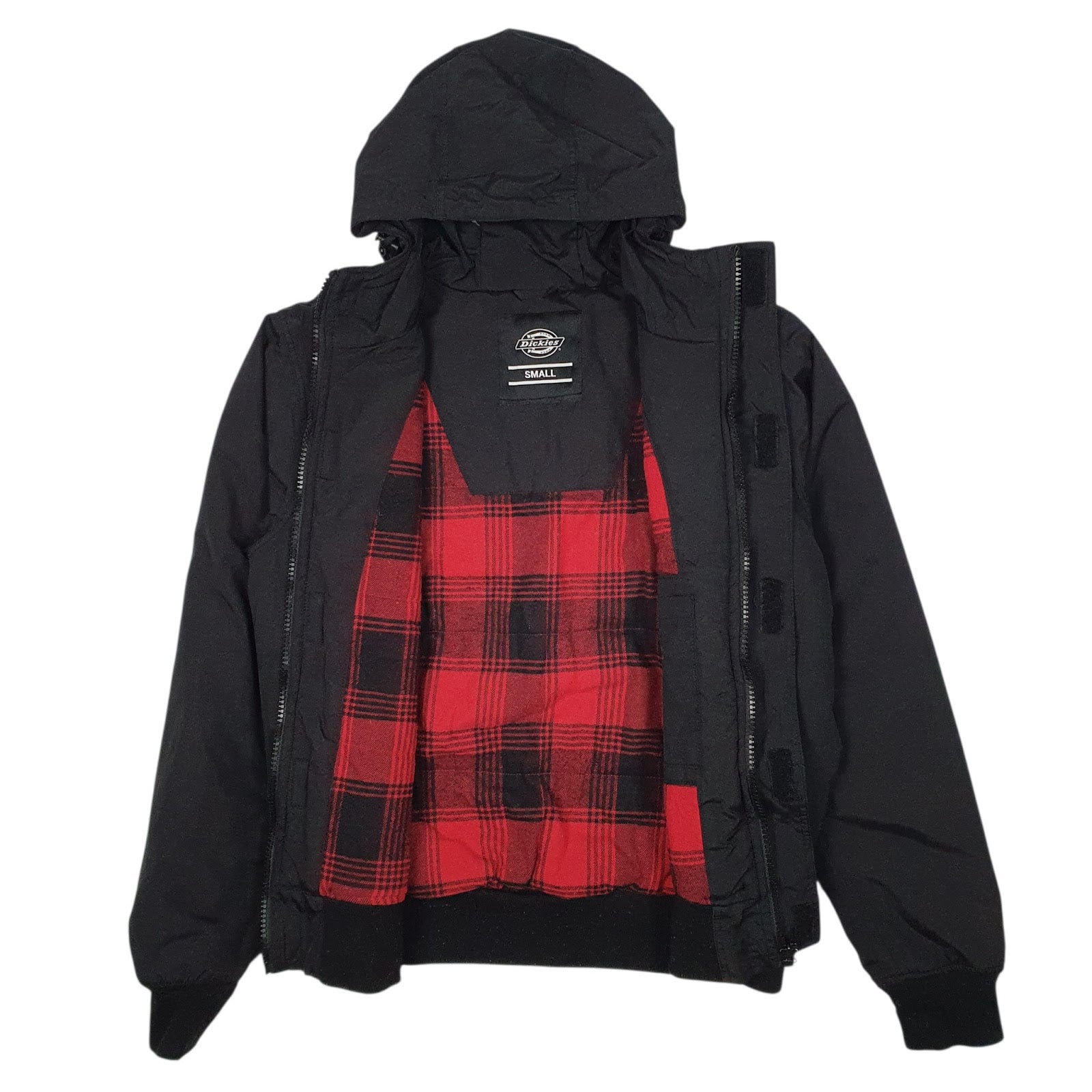 Mens Black Dickies   Coat