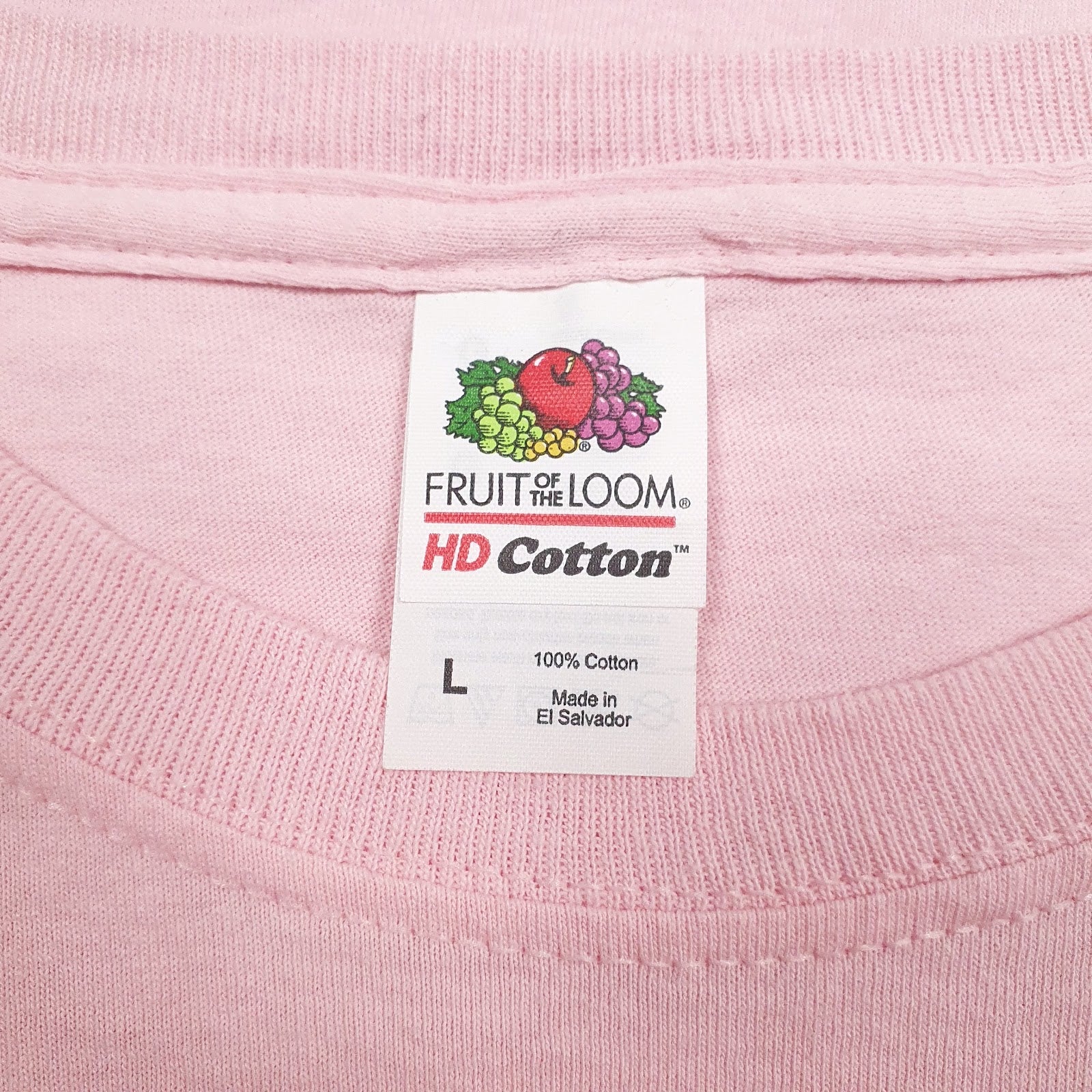 Mens Pink Fruit Of The Loom Together We Fight  T Shirt
