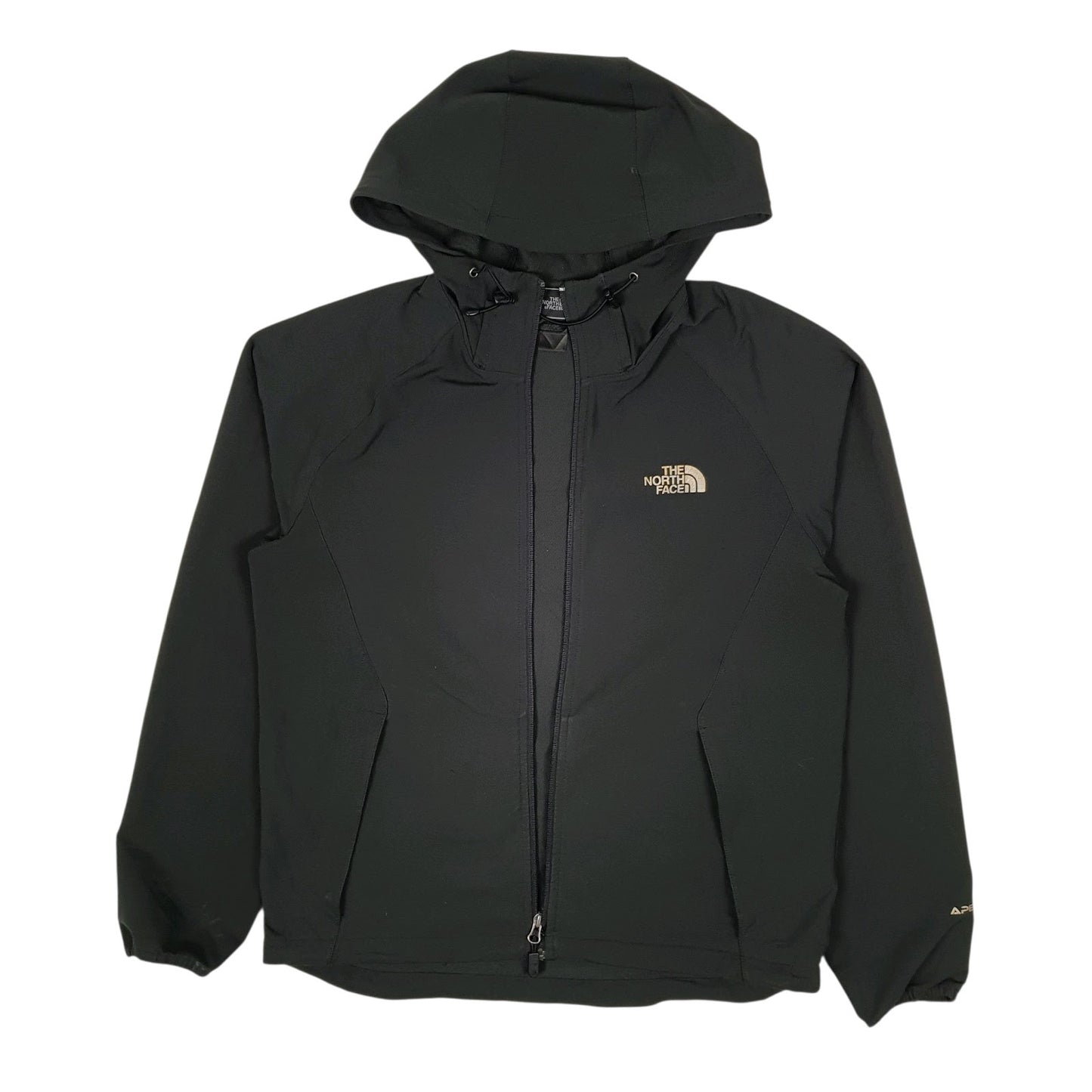 Mens Black The North Face Windbreaker Hooded Hoodie Coat