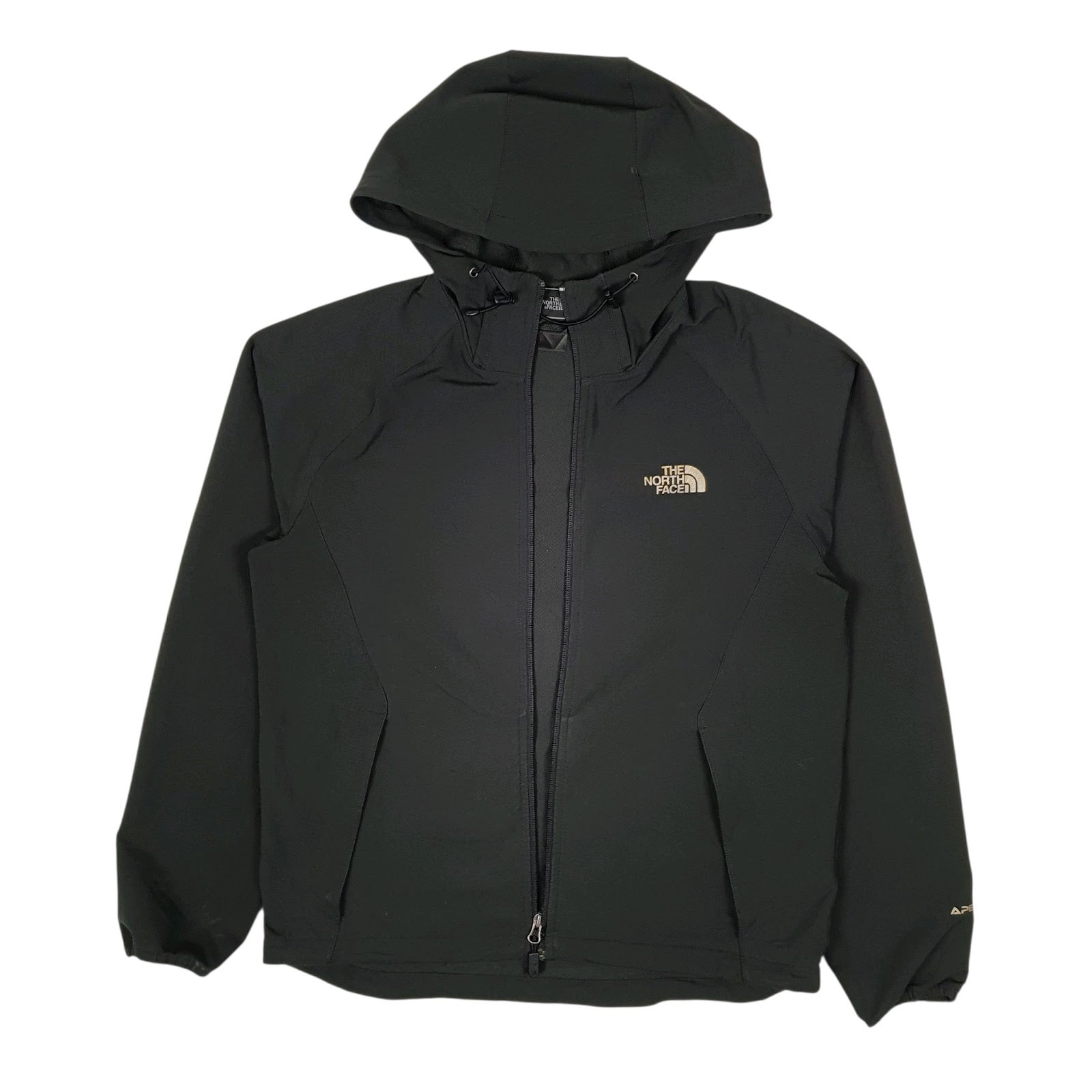 Mens Black The North Face Windbreaker Hooded Hoodie Coat
