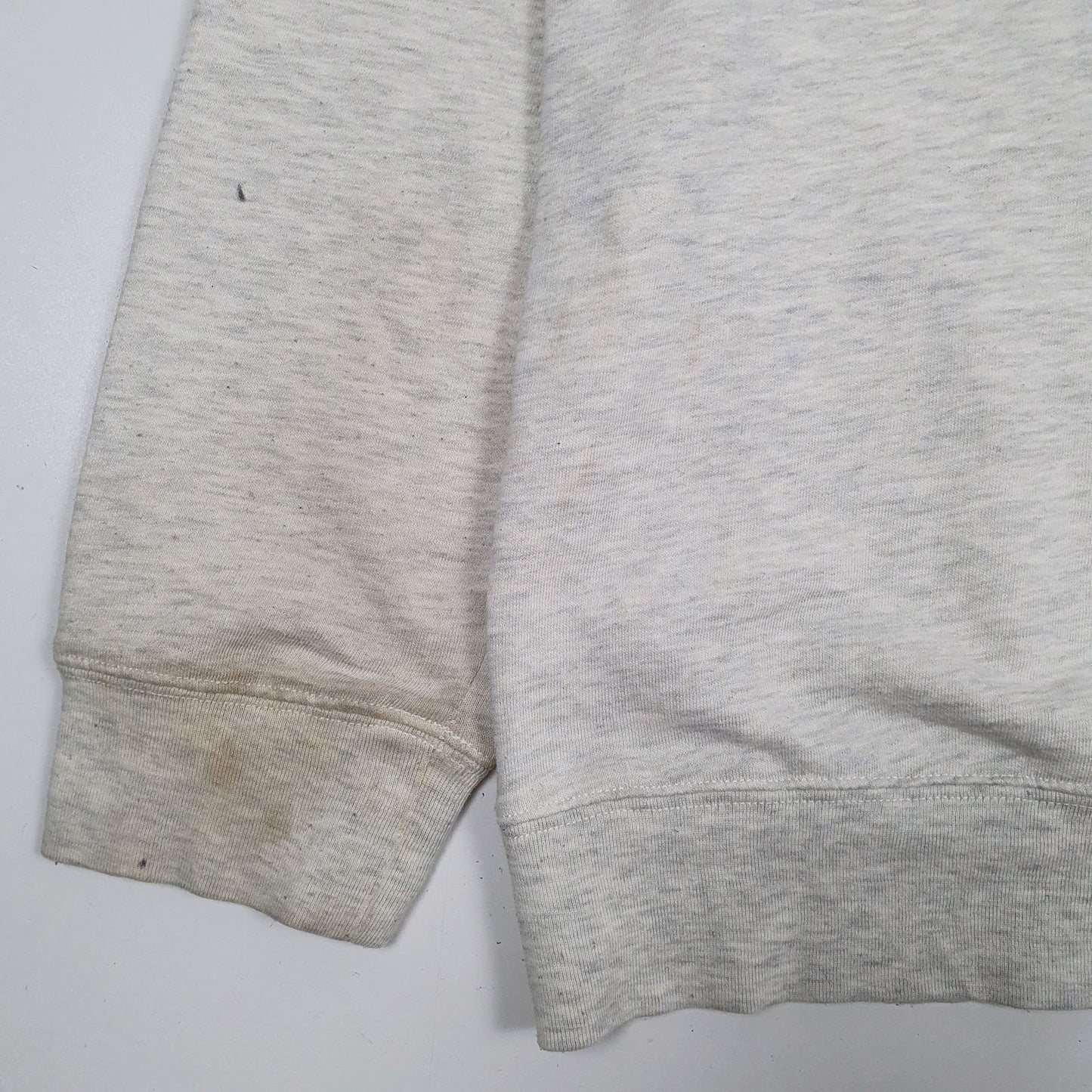 Mens Grey Chaps  Quarter Zip Jumper