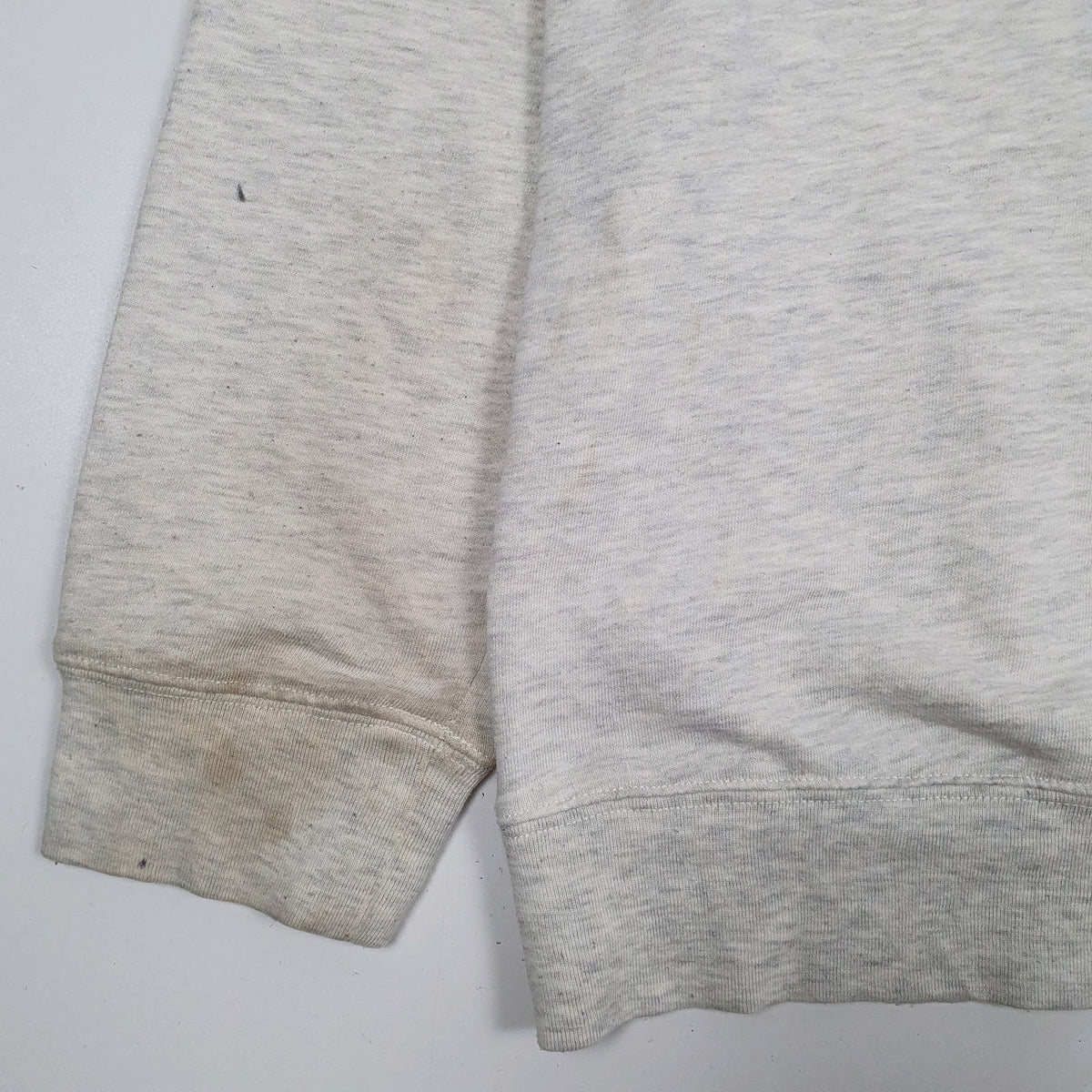 Mens Grey Chaps  Quarter Zip Jumper