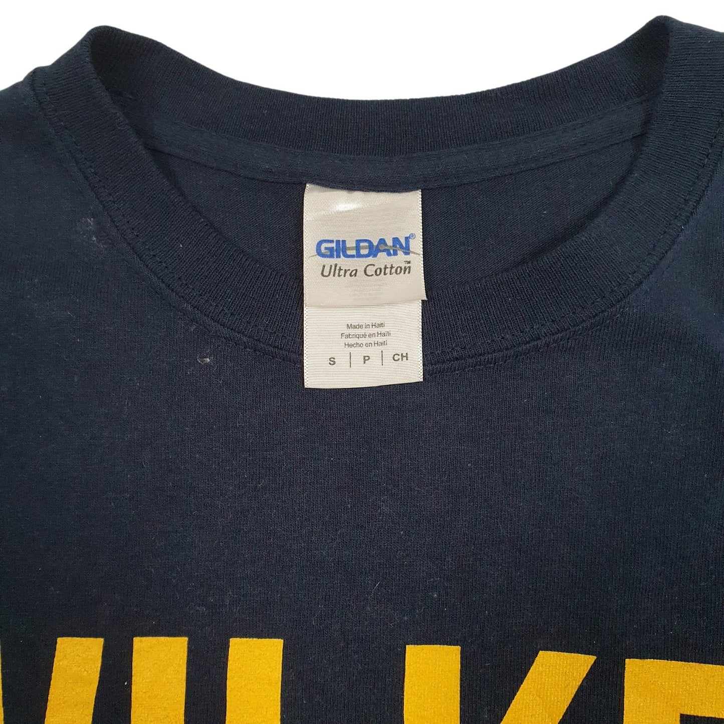 Mens Navy Gildan Wilkes University  T Shirt