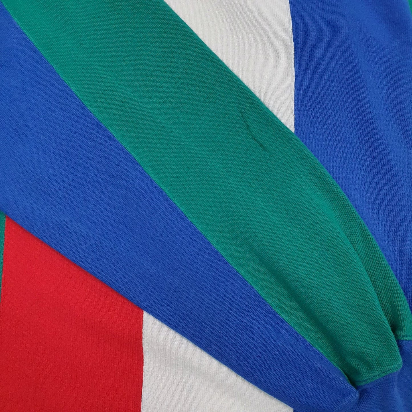 Mens Blue St Johns Bay Rugby Vintage 90s  Polo Shirt