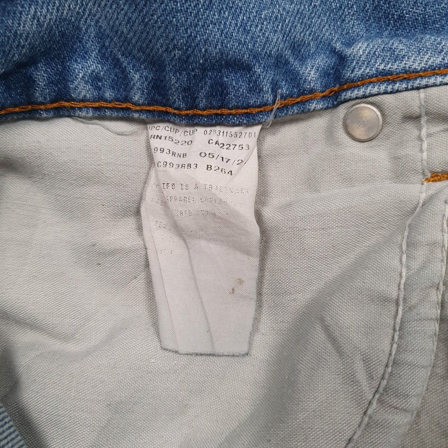 Mens Blue Dickies Workwear  Jeans