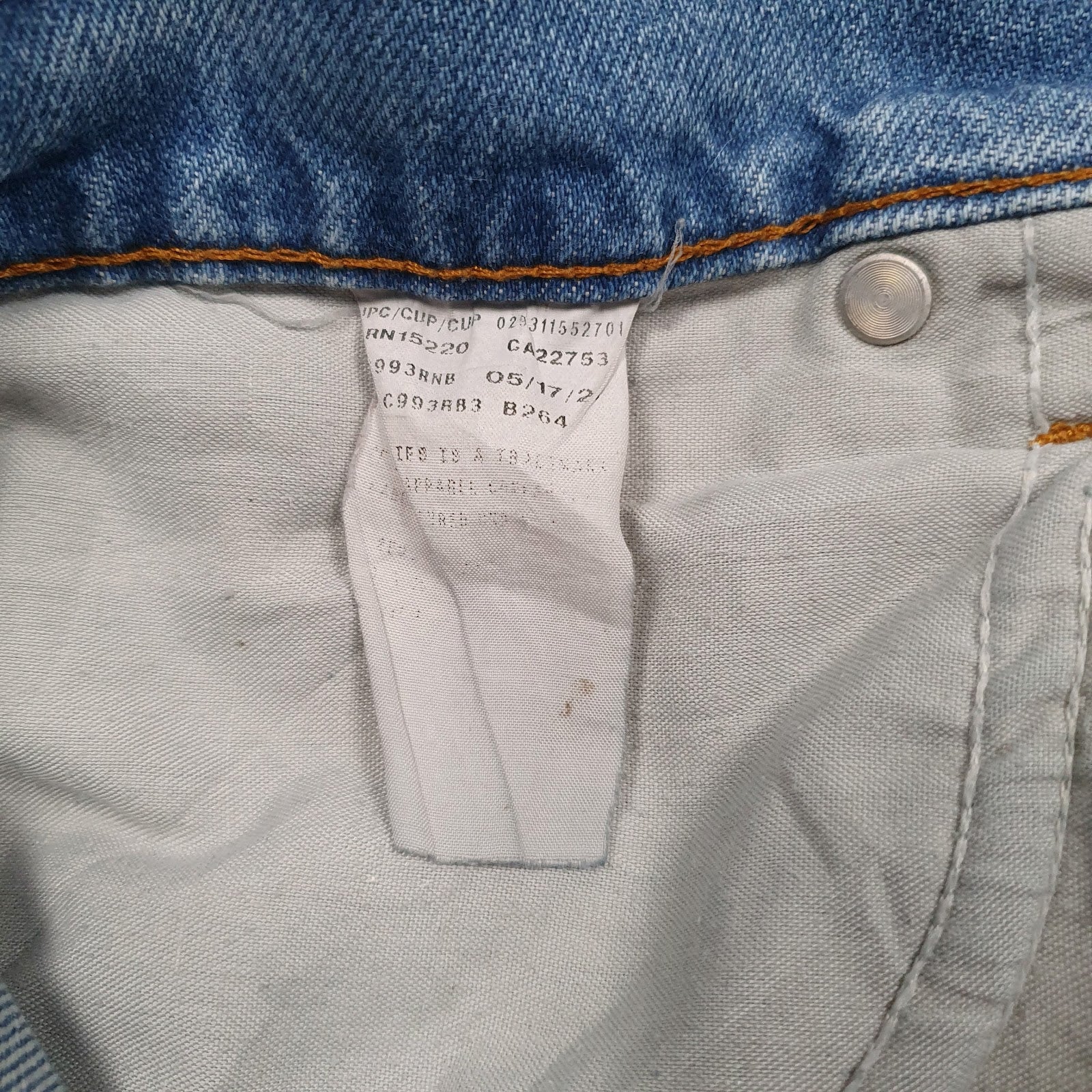 Mens Blue Dickies Workwear  Jeans