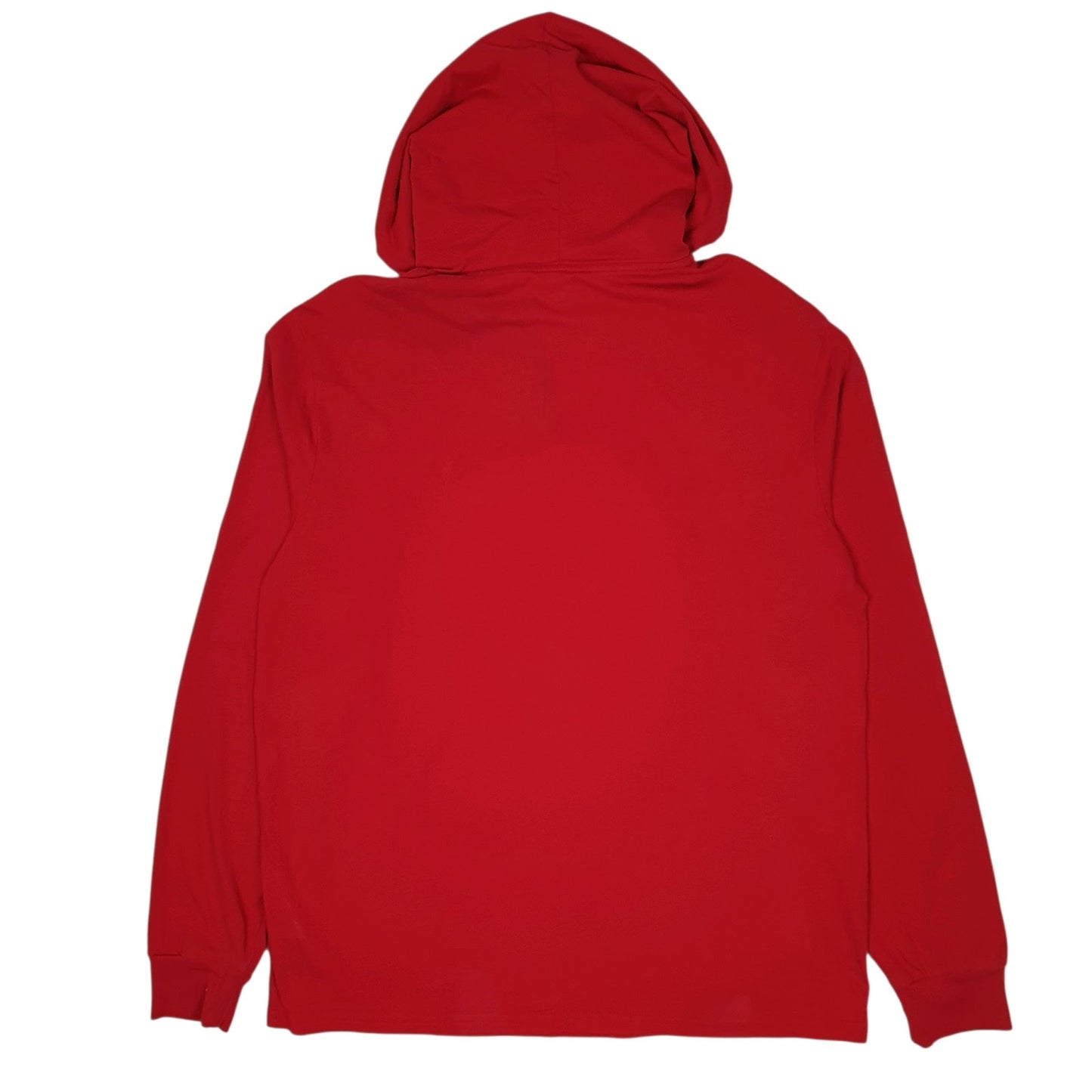 Mens Red Polo Ralph Lauren Hoodie  T Shirt