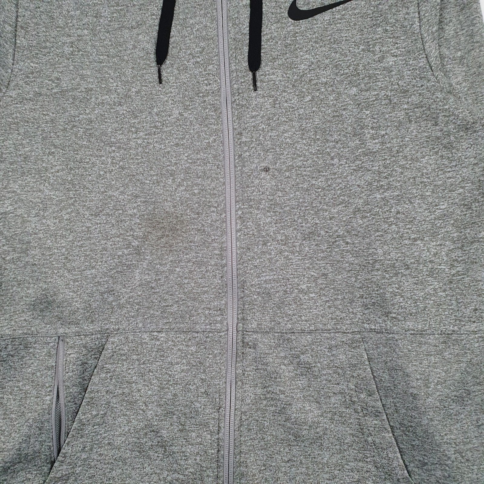 Mens Grey Nike Therma-Fit Full Zip Jumper