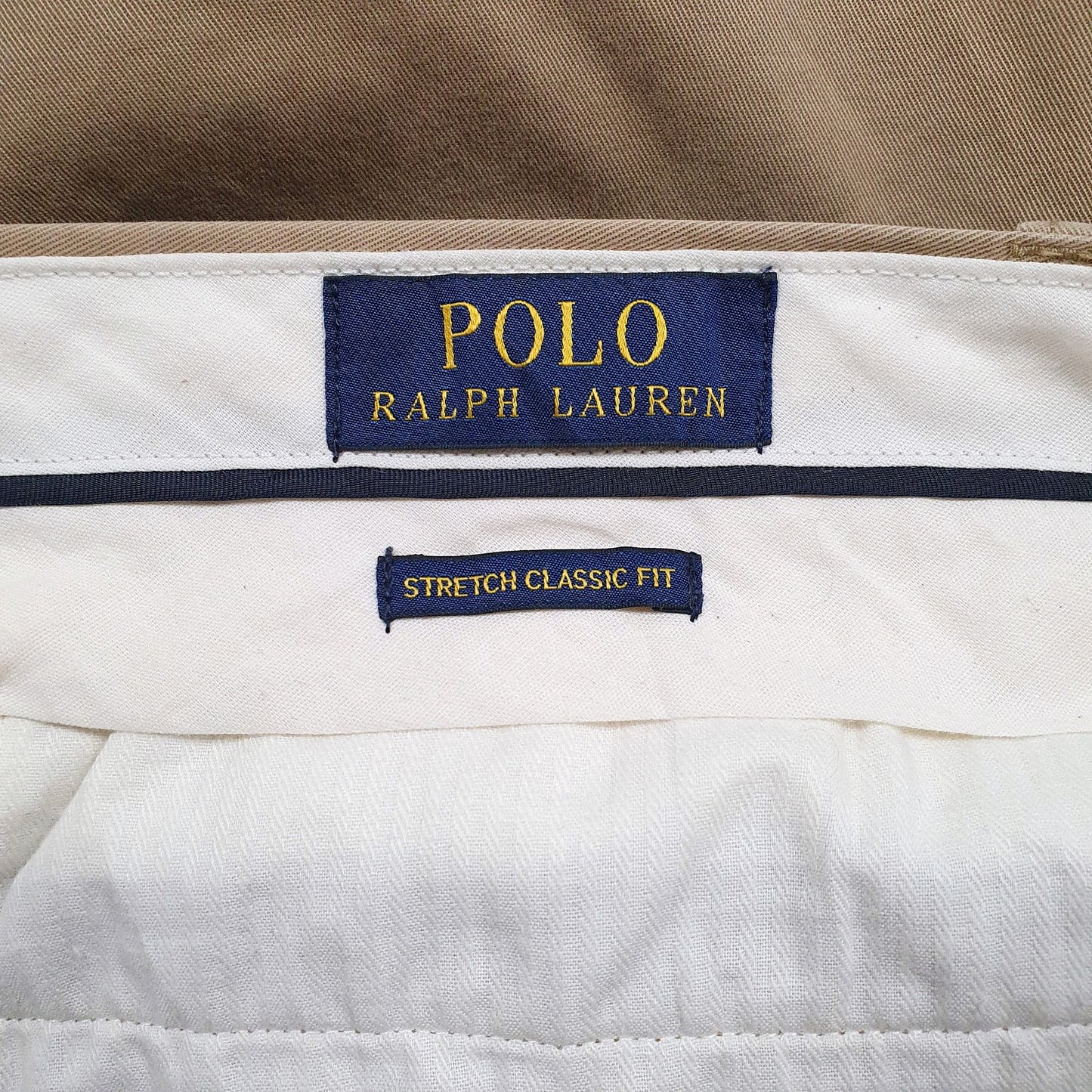 Mens Brown Polo Ralph Lauren   Trousers