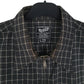Mens Black Gas Harrington Jacket Shacket  Shirt