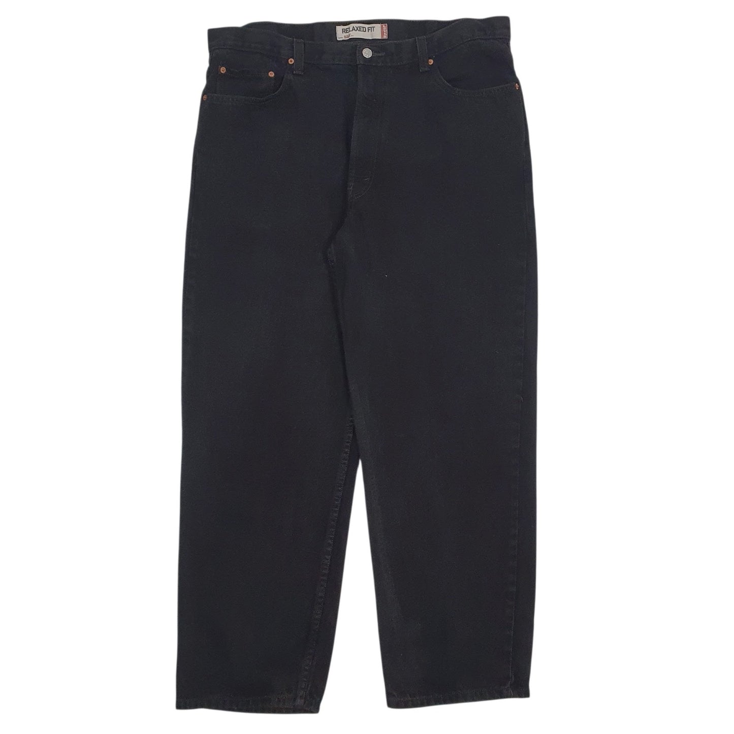 Mens Black Levis  550 JeansW40 L30