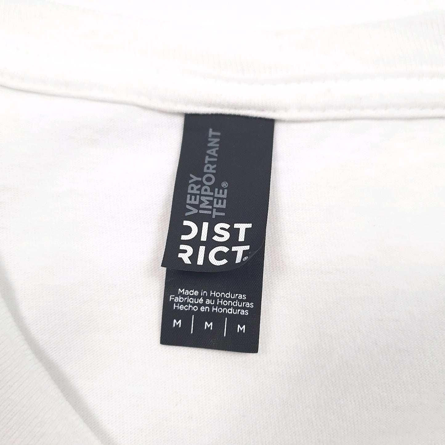 Mens White District Kimberley State Soccer  T Shirt